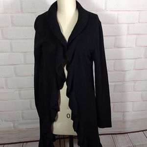 Lilly Pulitzer open front cashmere cardigan m